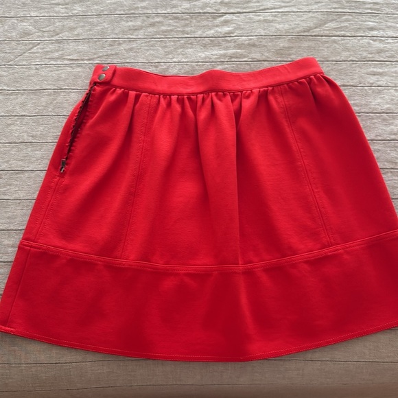 Madewell Vibrant Red Mini Skirt - Picture 4 of 4